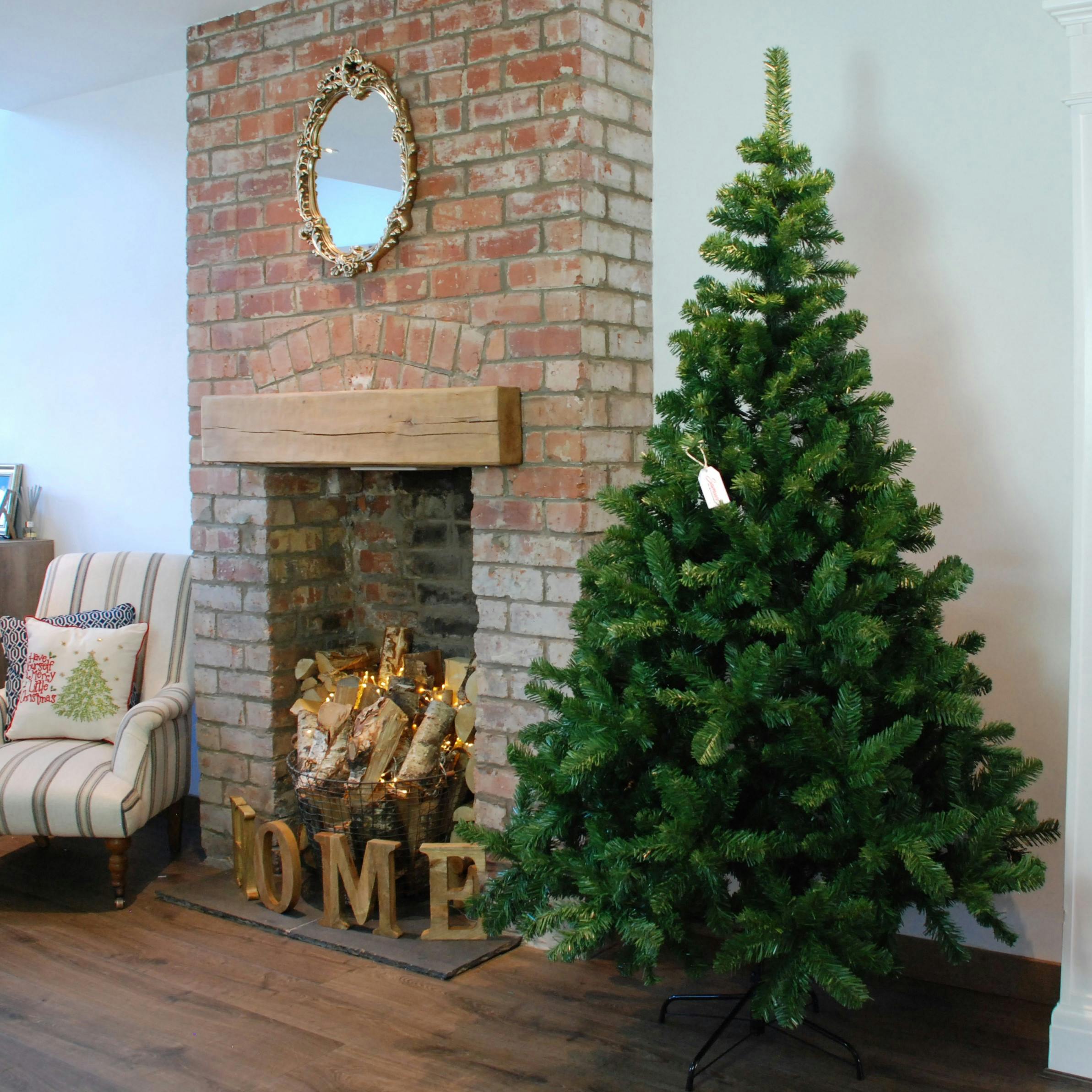 Samuel Alexander 7ft Artificial Christmas Tree - Green - 770 Tips - Image 5