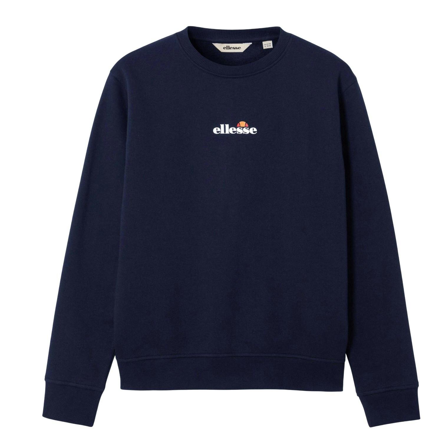 Ellesse Men's Kiamto 2 Sweatshirt - Navy - L - Navy - 70% Cotton/30% Polyester