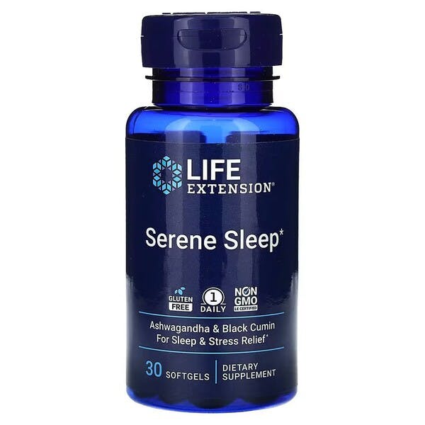 Life Extension Serene Sleep Softgels 30 - Image 3
