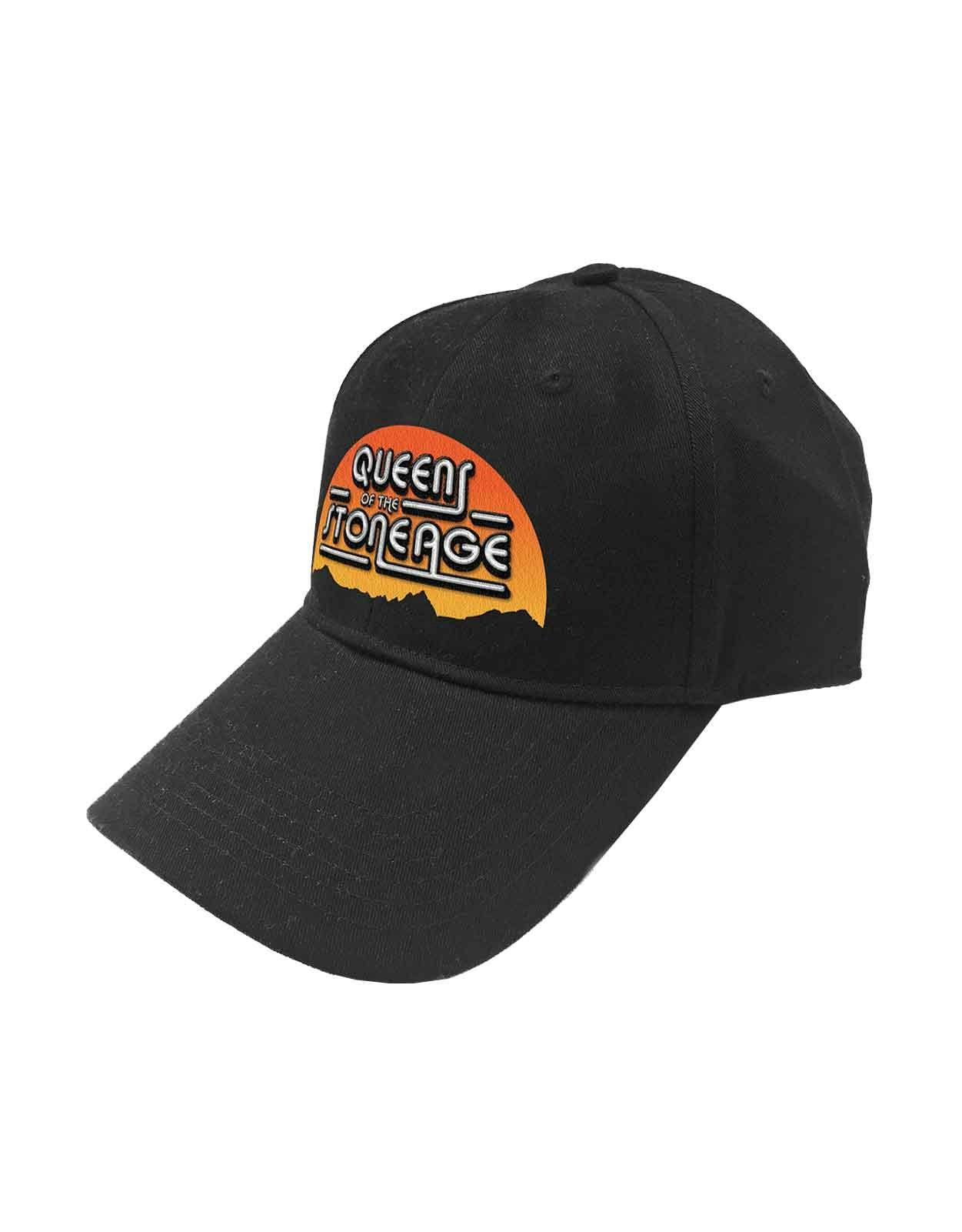 Paradiso Clothing Unisex Black Paradiso Queens Of The Stone Age Sunrise Strapback Baseball Cap