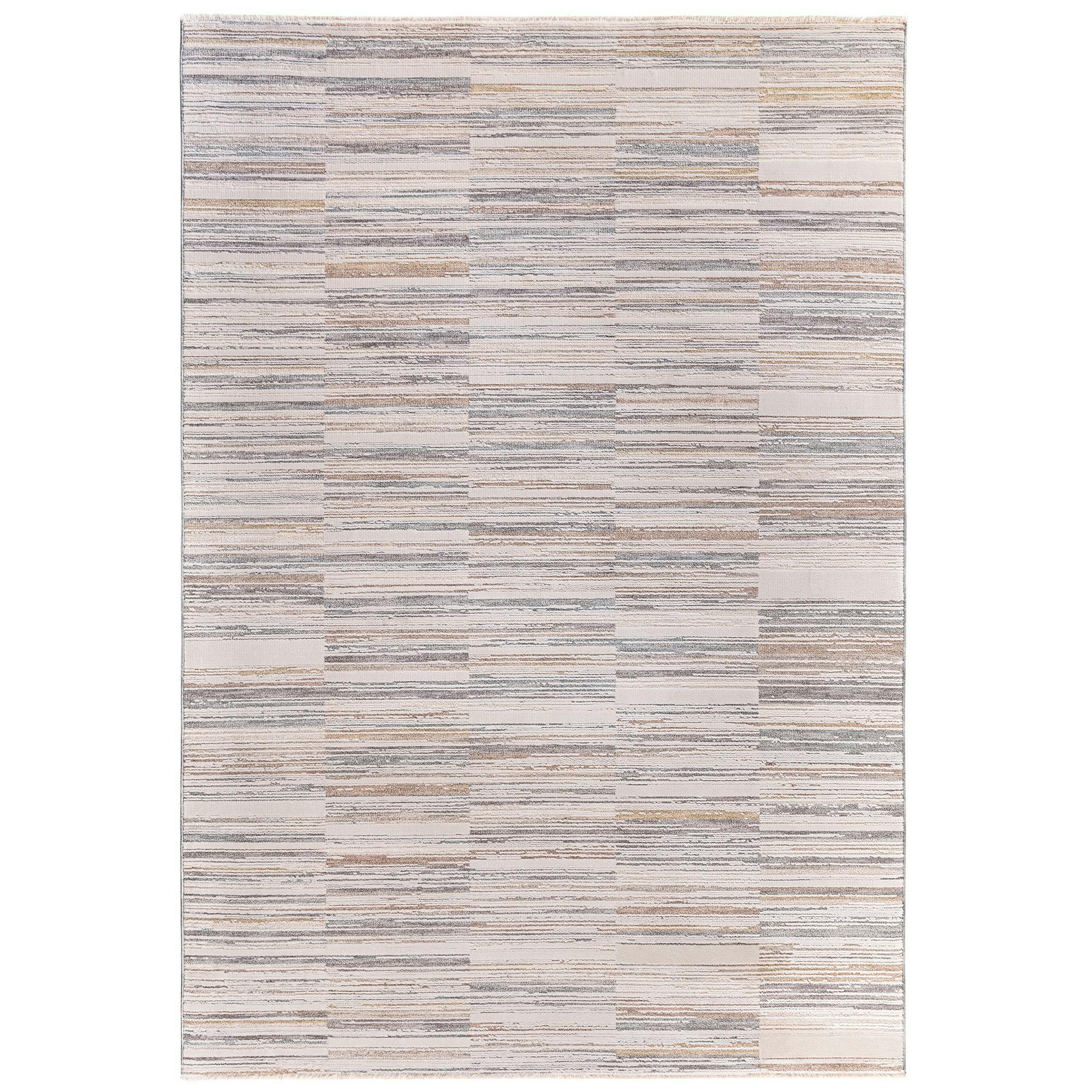 Asiatic Grey Anders An09 Stripe Rug - 200X300cm