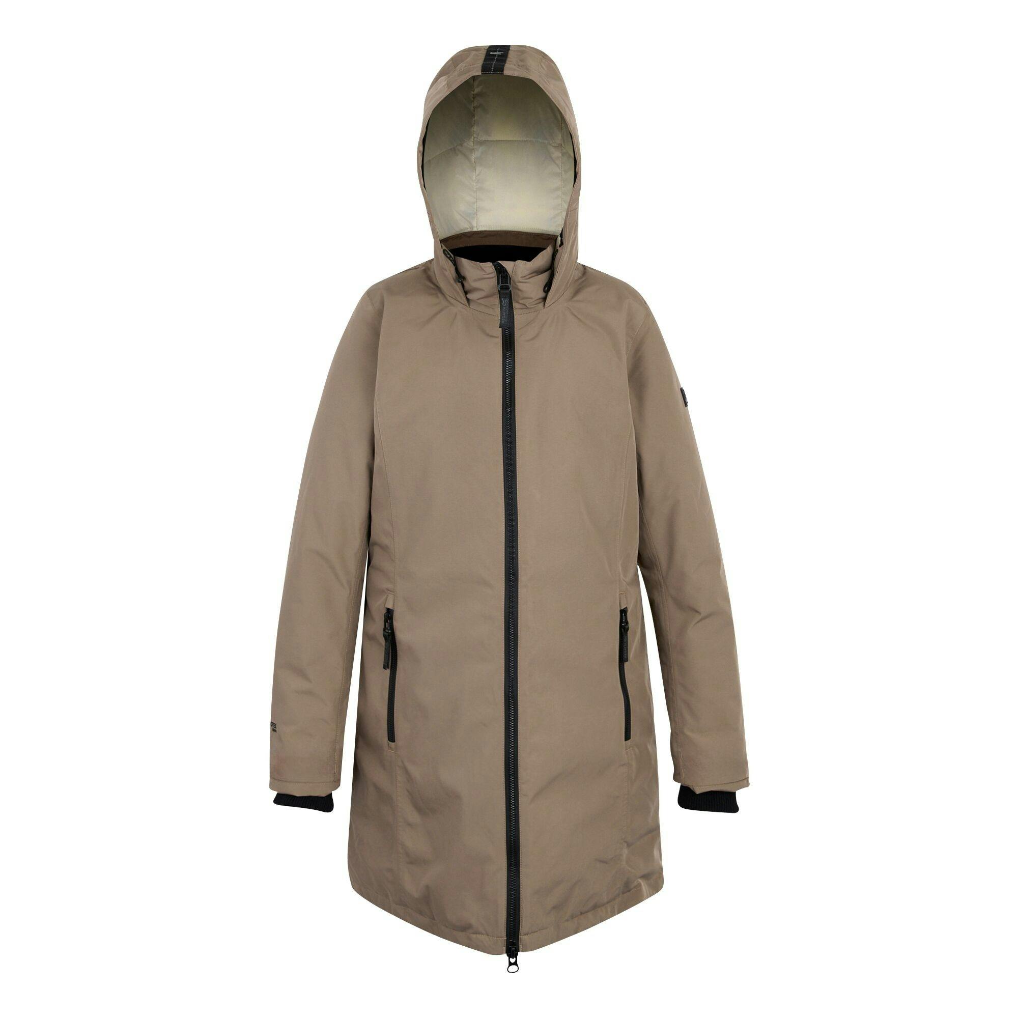 Regatta Women's Marron Insulated Waterproof Jacket - Mocha - 16 Uk - Mocha - 100% Mixed