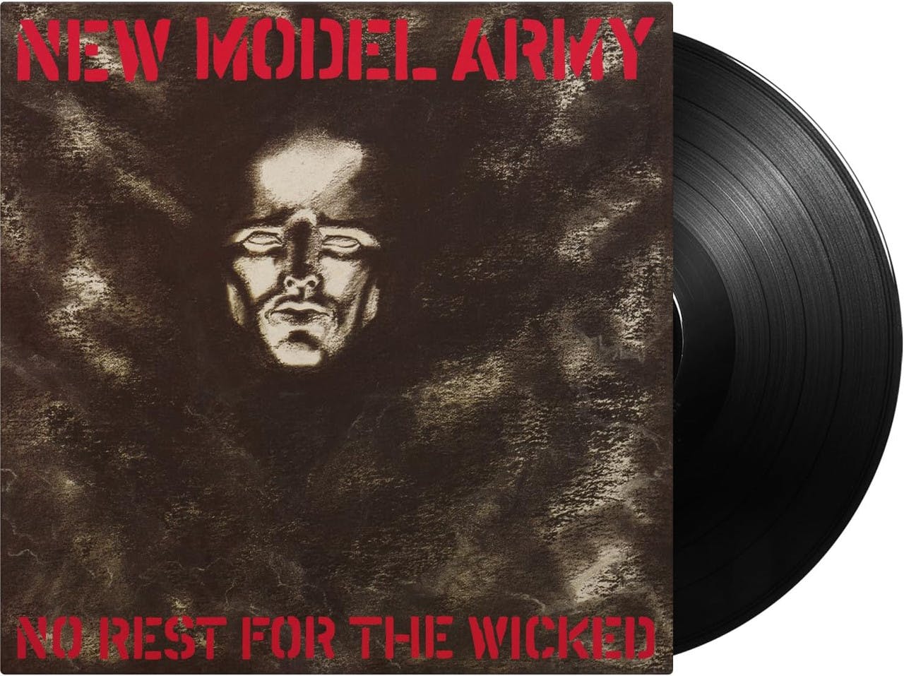 Eyesore Merch Black New Model Army 'No Rest For The Wicked' Lp 180G Vinyl - Image 7