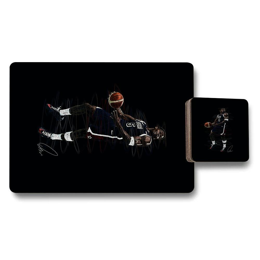 Rackhams Set Of 12 Placemats And Coasters With Designer Artwork