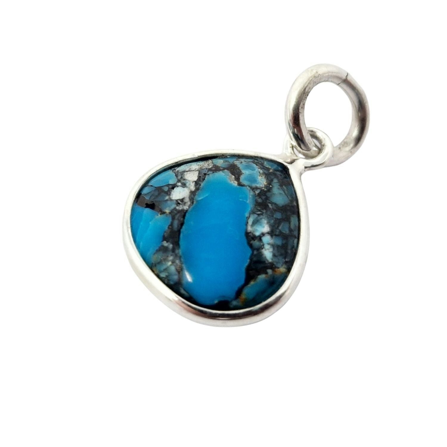 Harfi Silver/Turquoise Sterling December Birthstone Pendant