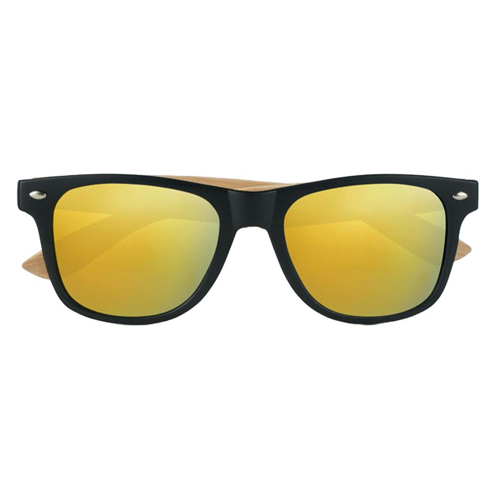 Midocean Yellow California Touch Bamboo Sunglasses - One Size - 100% Mixed