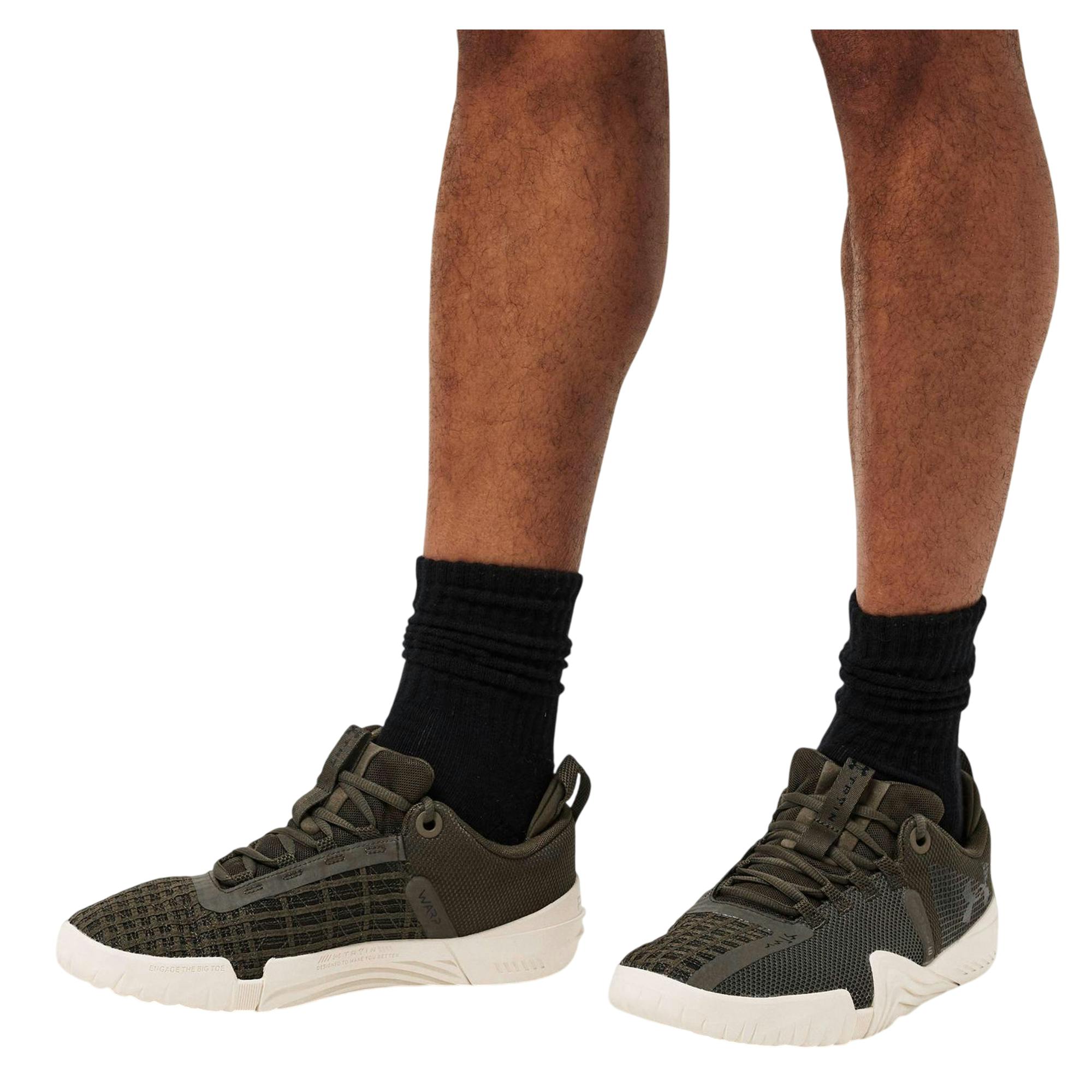 Under Armour Men's Green Tribase Reign Trainers - 10 Uk - 100% Mixed