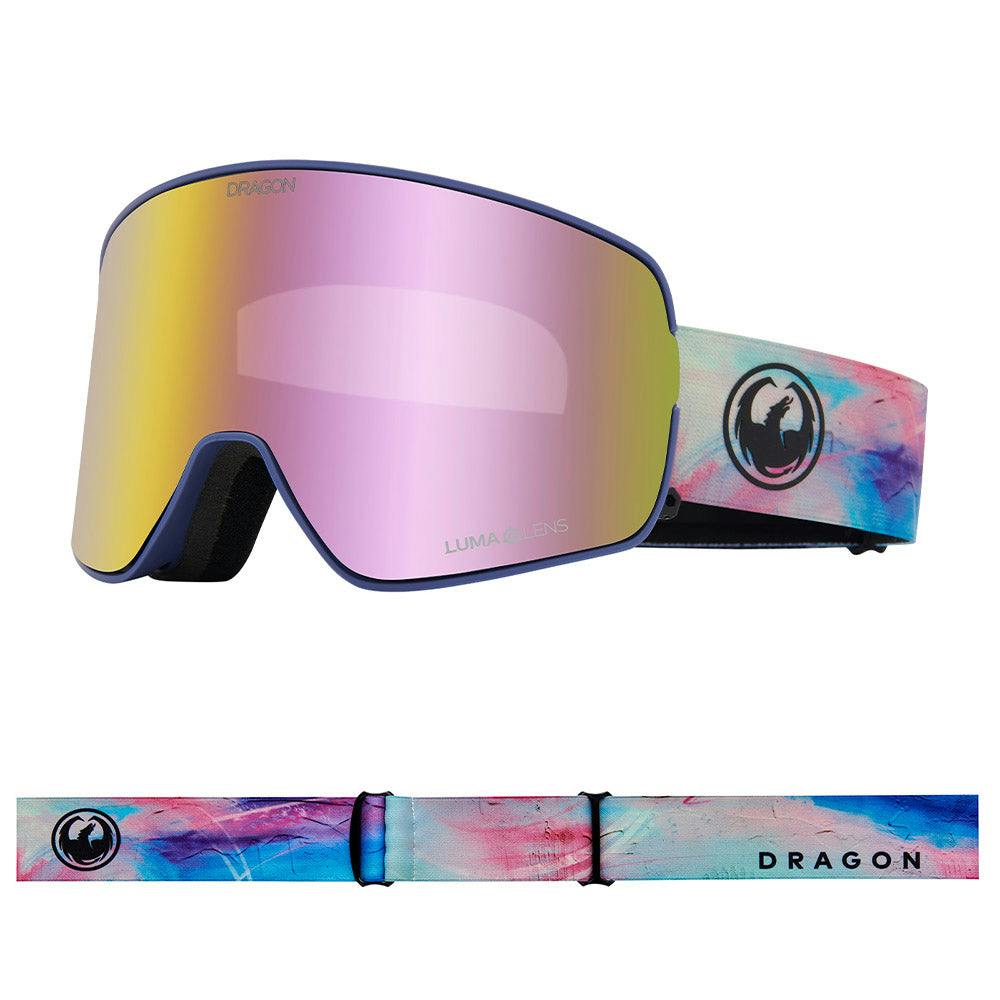 Dragon Pink Nfx2 - Sunset With Lumalens Ionized & Lumalens Violet Lens - Medium Fit