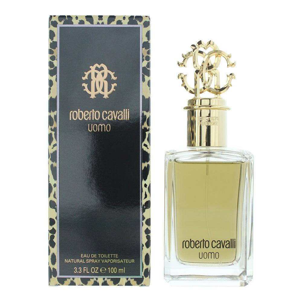 Roberto Cavalli Men's Uomo Uomo Eau De Toilette 100Ml