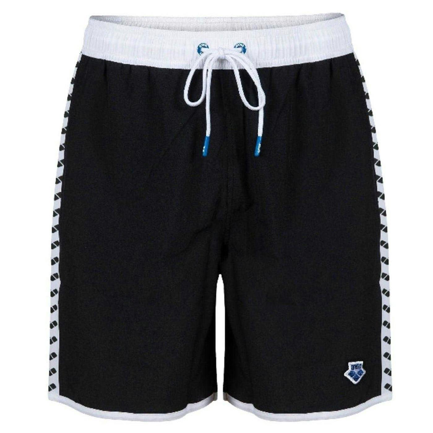 Arena Unisex Black/White Adult Team Swim Shorts - Xs - 100% Recycled Polyester