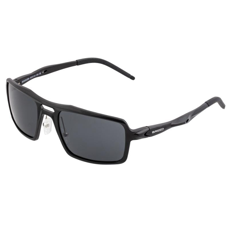 Breed Black Orpheus Aluminum Polarized Sunglasses