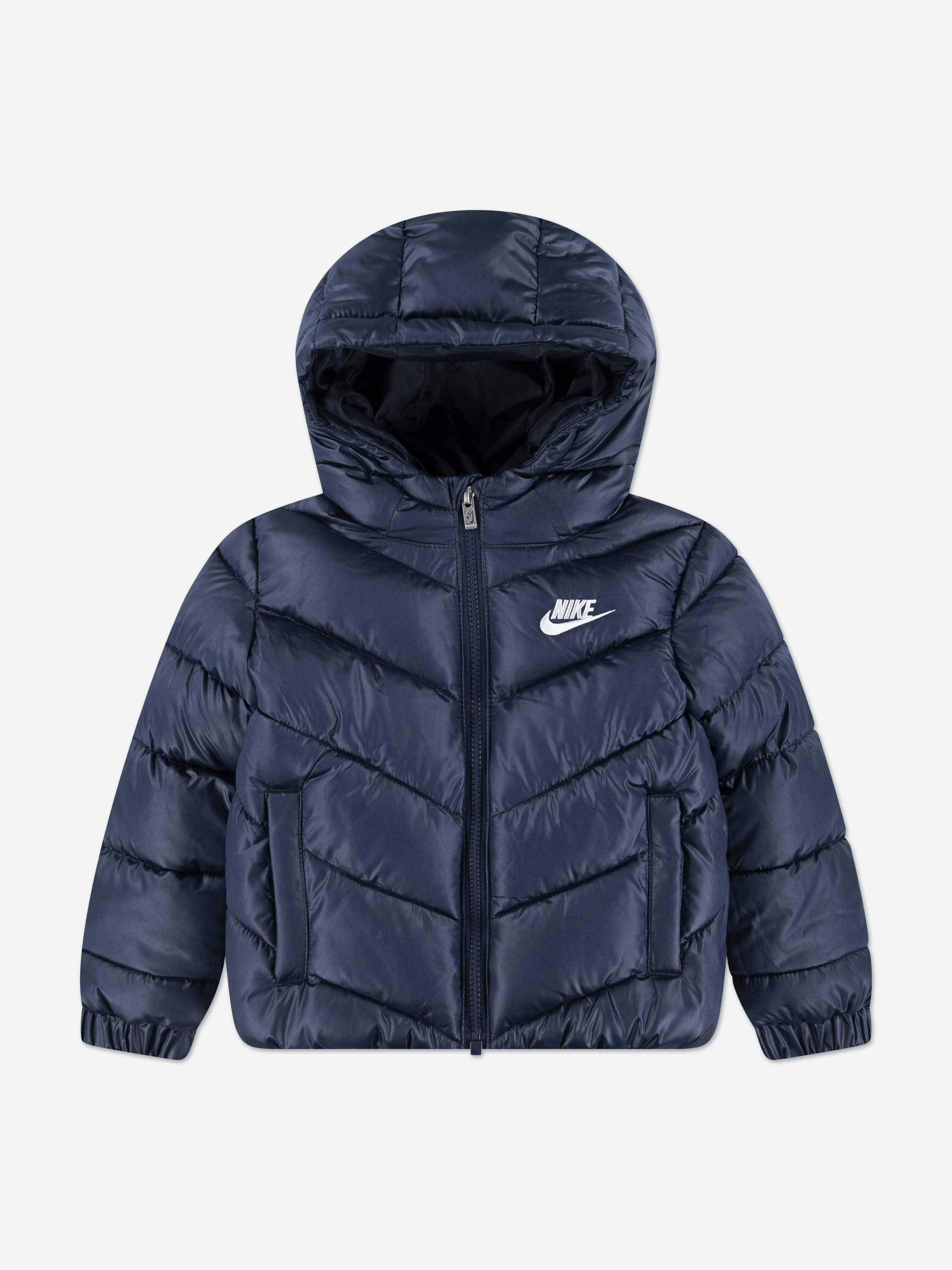 Nike  Newborn Kids' Lightweight Puffer Jacket - Midnight Navy - 12M - Image 5
