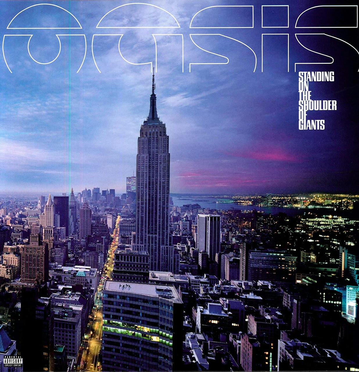 Eyesore Merch Black Oasis 'Standing On The Shoulder Of Giants' Lp Gatefold 180G Vinyl