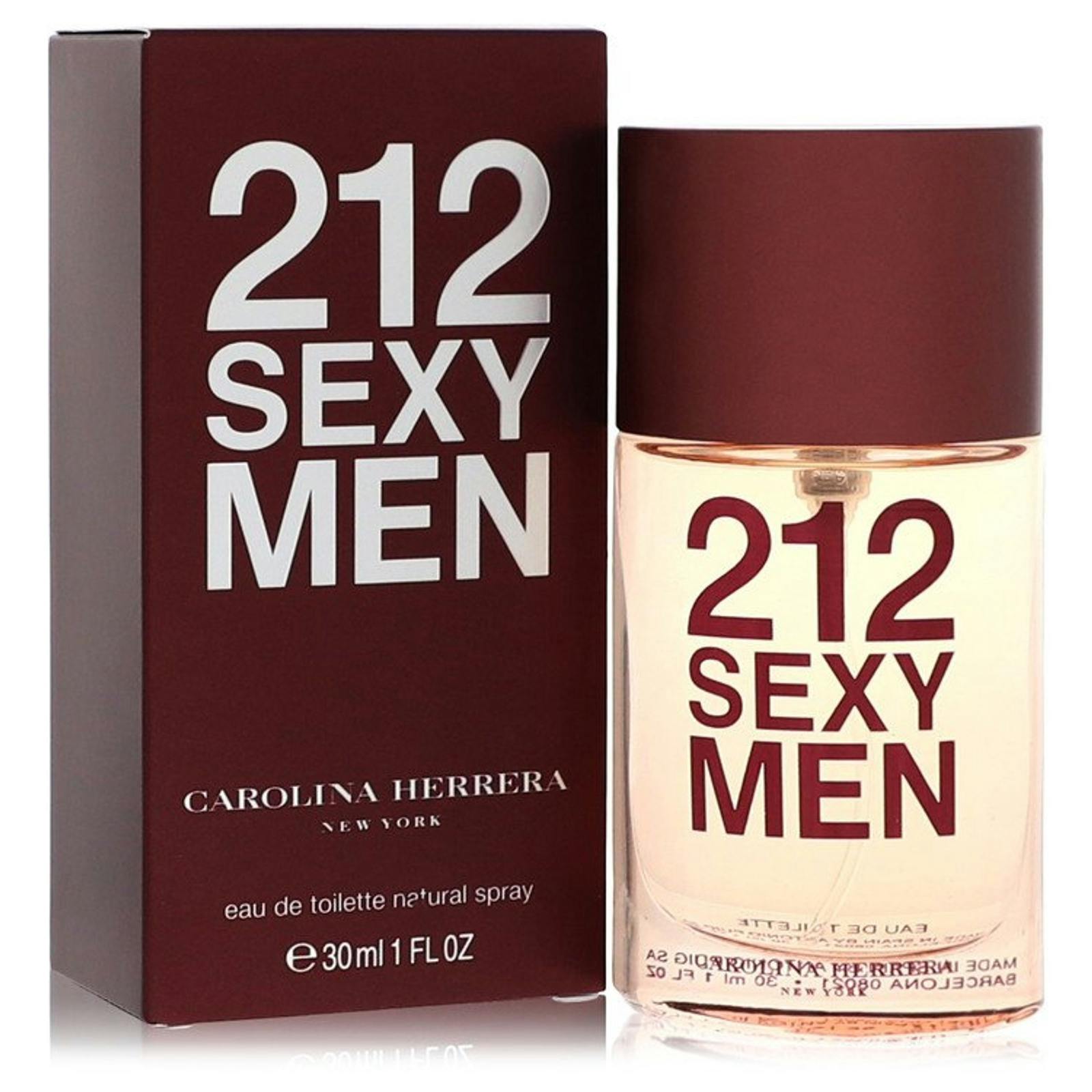 Carolina Herrera Men's Dark/Amber 212 Sexy Eau De Toilette 30 Ml - 30 Ml