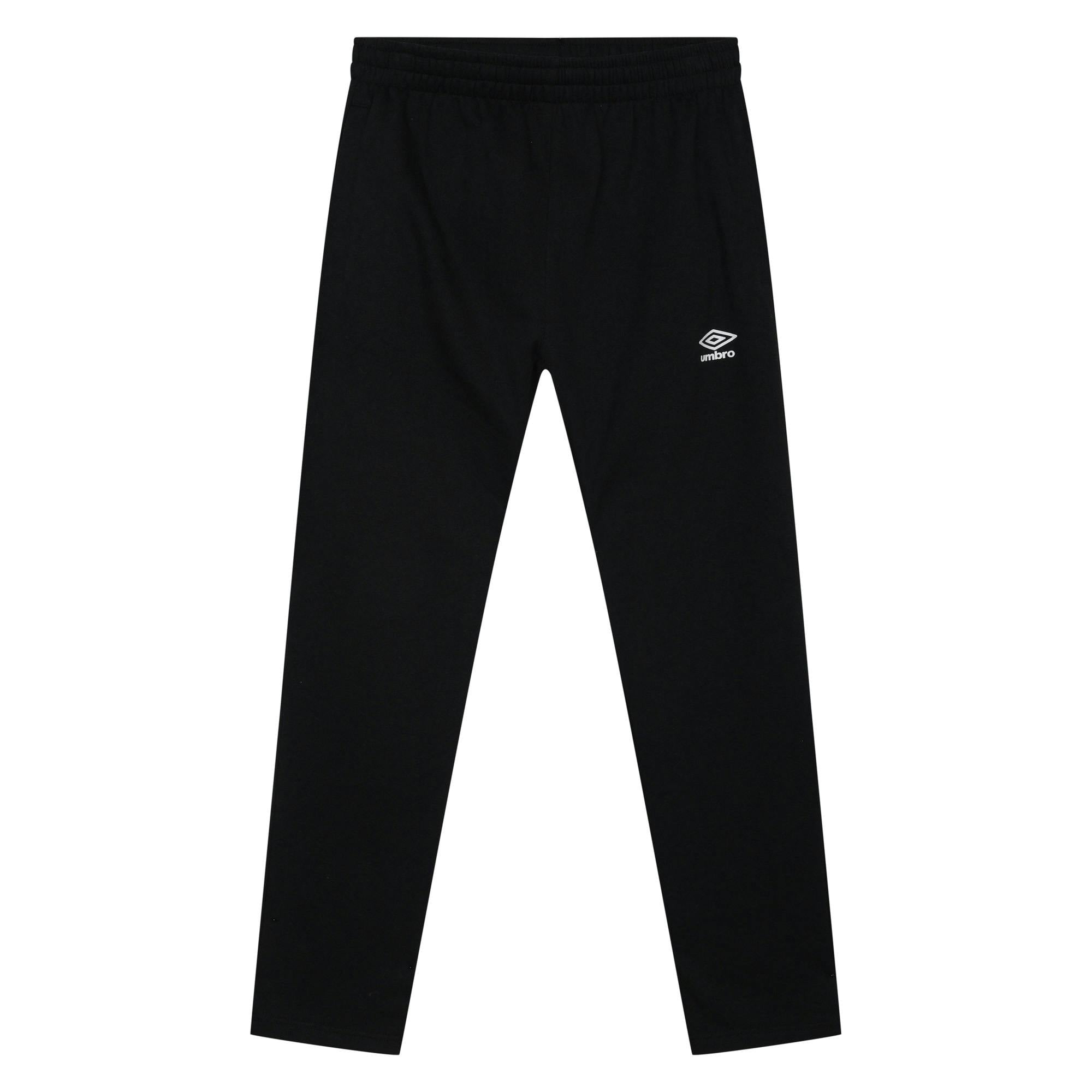 Umbro Men's Black Fleece Jogging Bottoms - Xs - 70% Cotton/30% Polyester