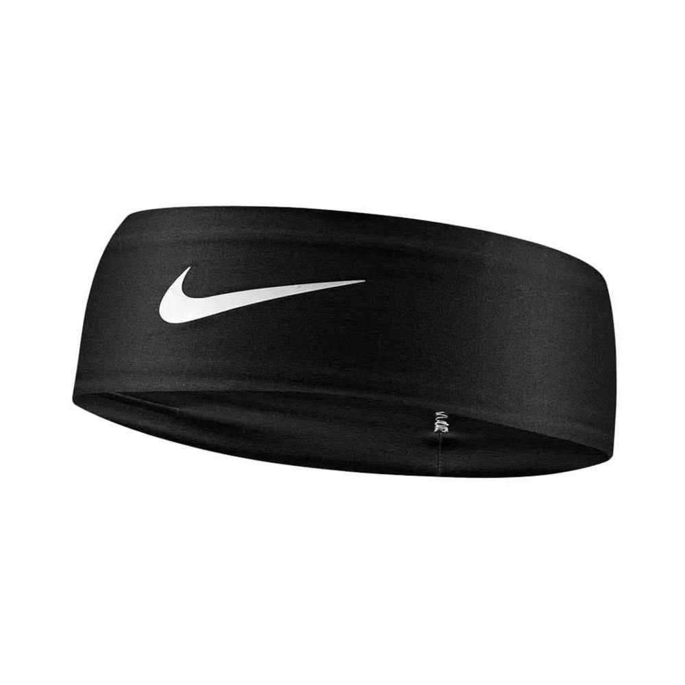Nike Black Fury Classic Logo Dri-Fit Headband - One Size