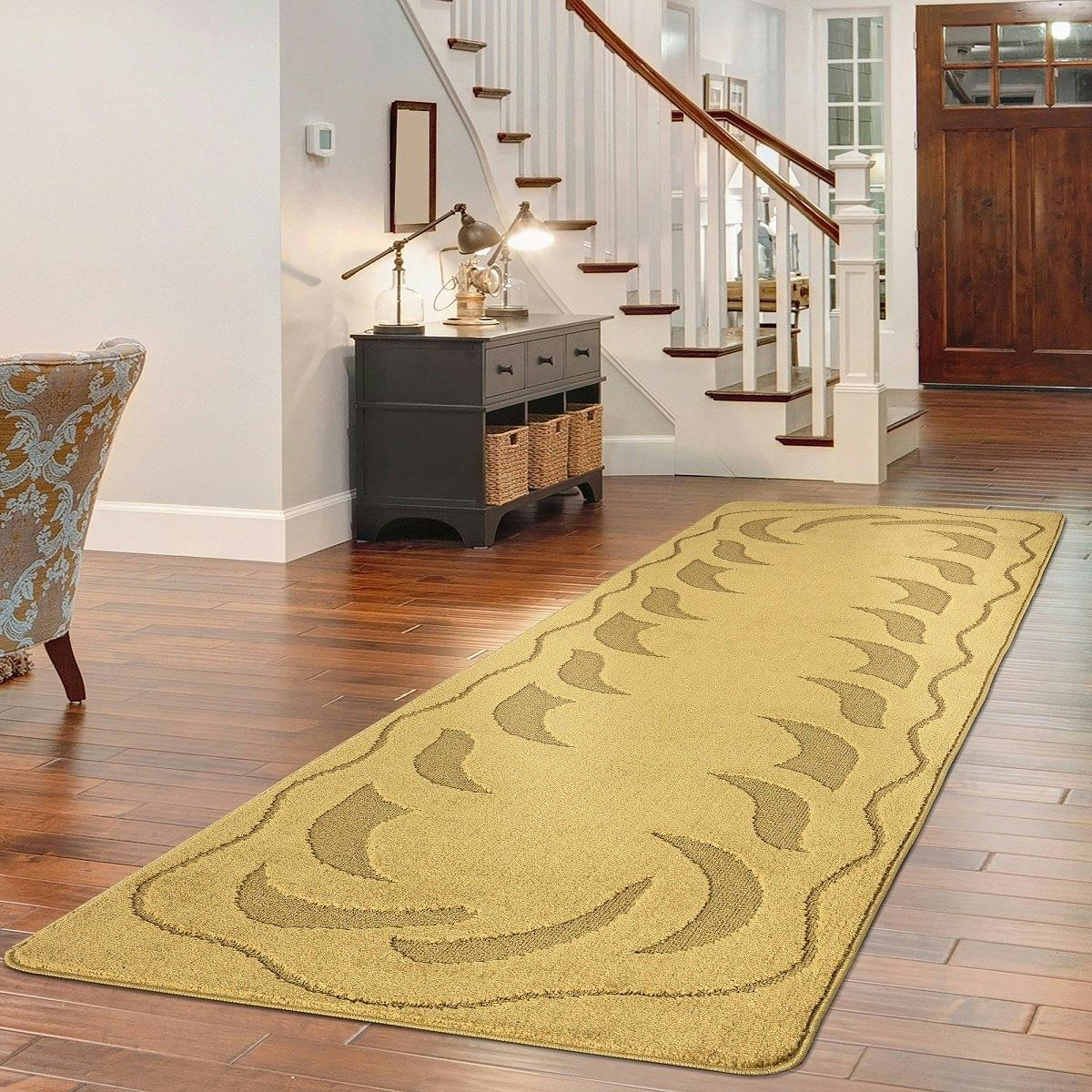 Smart Living Ovalack Gel Mat - Ochre - 80Cm X 150Cm (2.6Ft X 5Ft)