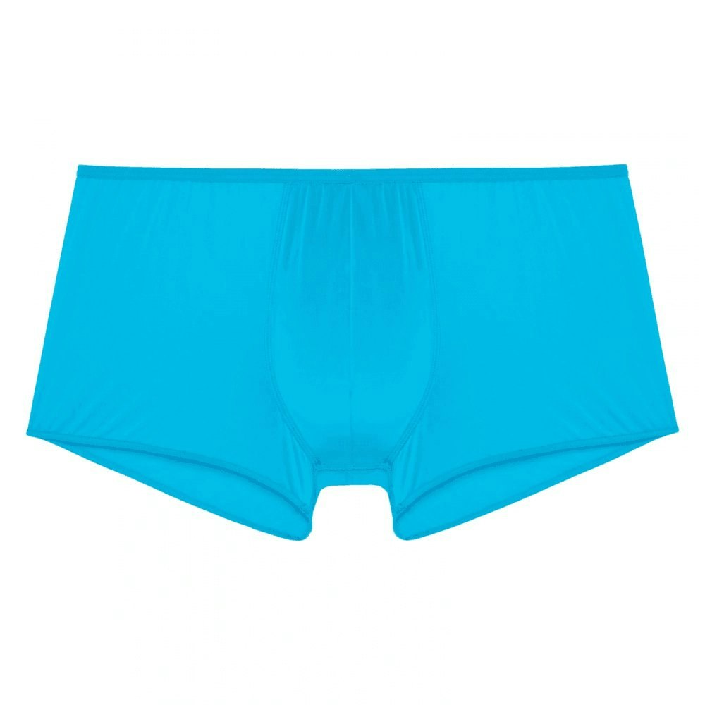 Hom Men's Turquoise Plumes Boxer Trunk, - Xxl