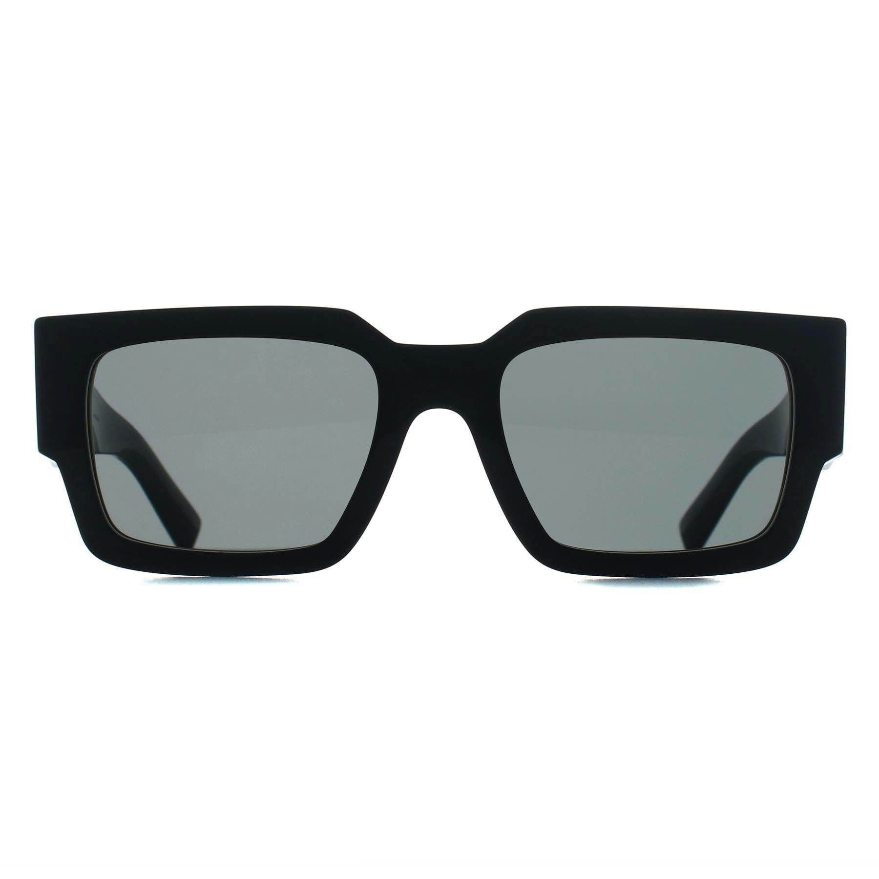 Prada Man Sunglass PR B17S - Frame color: Black/Talc, Lens color: Dark Grey - Image 6