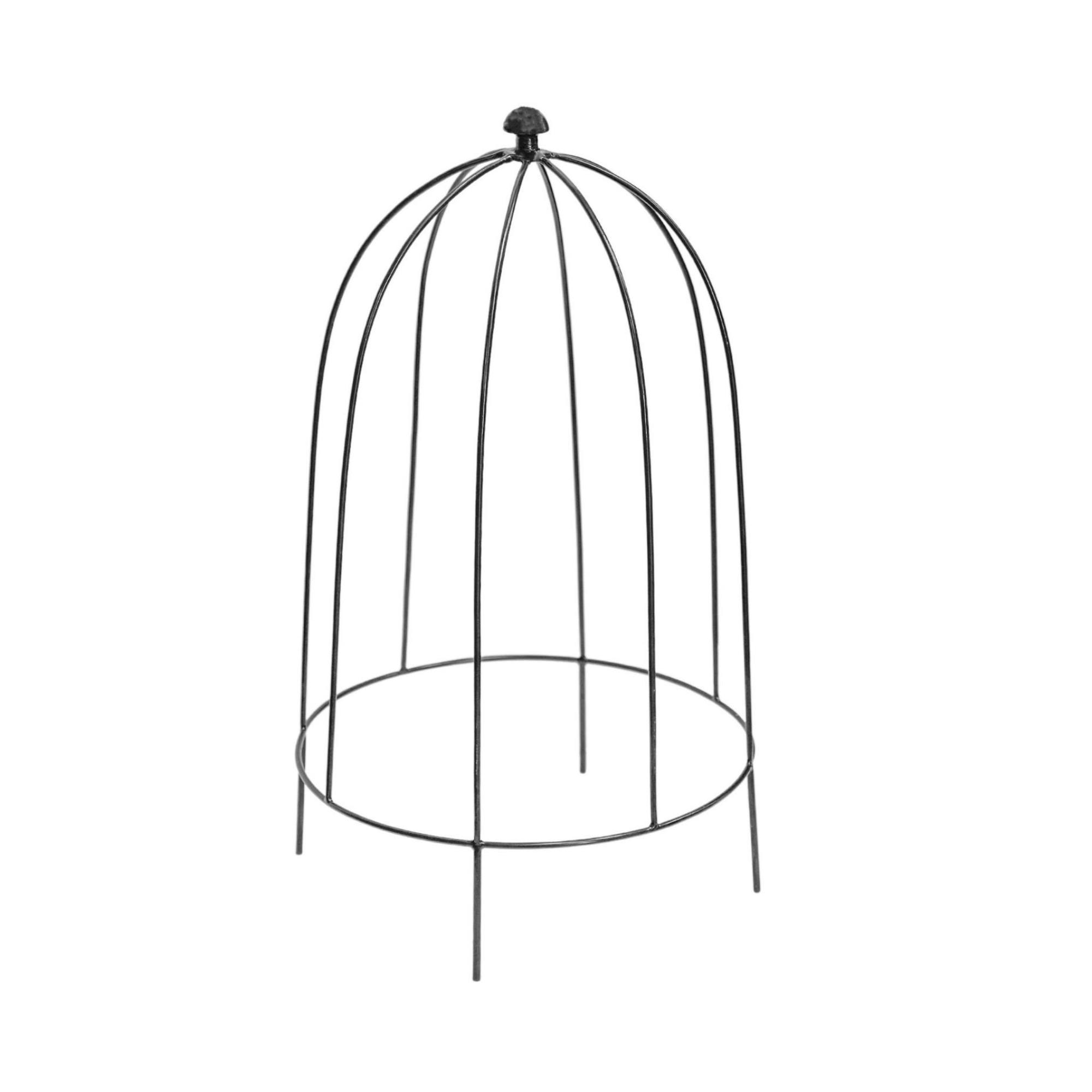 Rackhams Brown Outdoor Plant Support - Large - Zinc