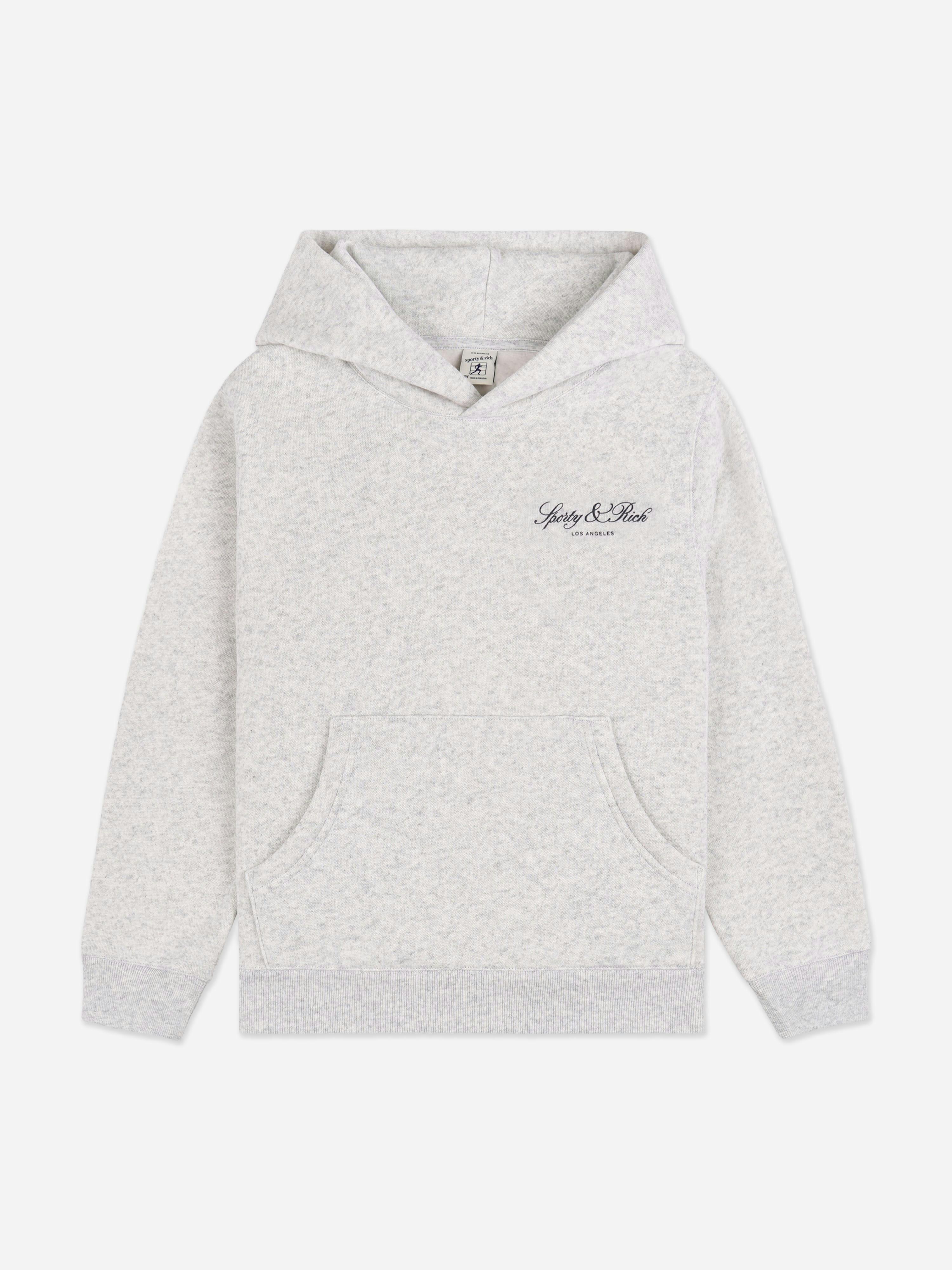 Sporty & Rich Grey Kids Vendome La Hoodie In - 4 - 6 Yrs