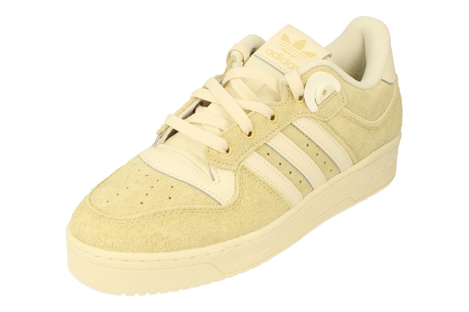 Adidas Men's Beige/White Originals Rivalry 86 Low Trainers Ie4877 - Uk 8.5 | Us 9 | Eu 42 2/3