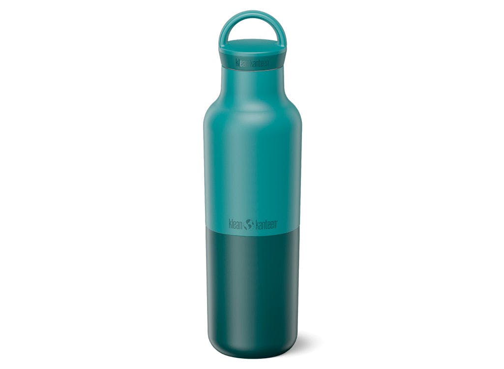 Rackhams Blue 592Ml Rise Insulated Classic Water Bottle With Arch Loop Cap - Brittany