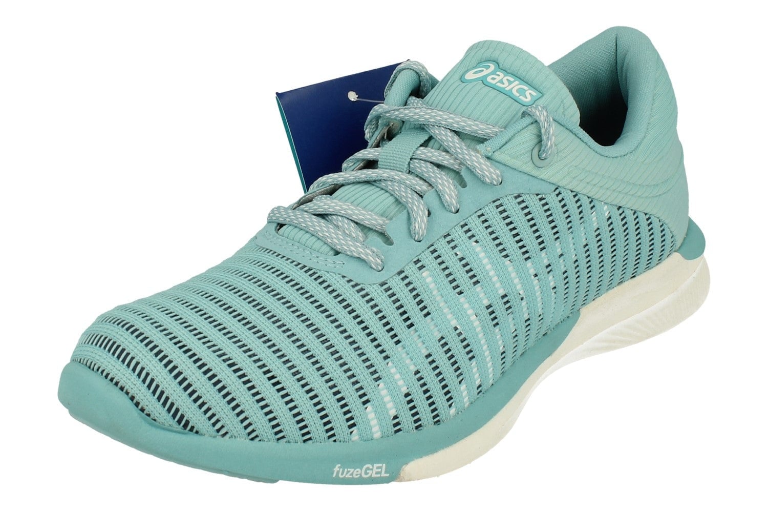 Asics Women's Blue/White Fusex Rush Adapt T885n 1401 - Uk 5.5 | Us 7.5 | Eu 39
