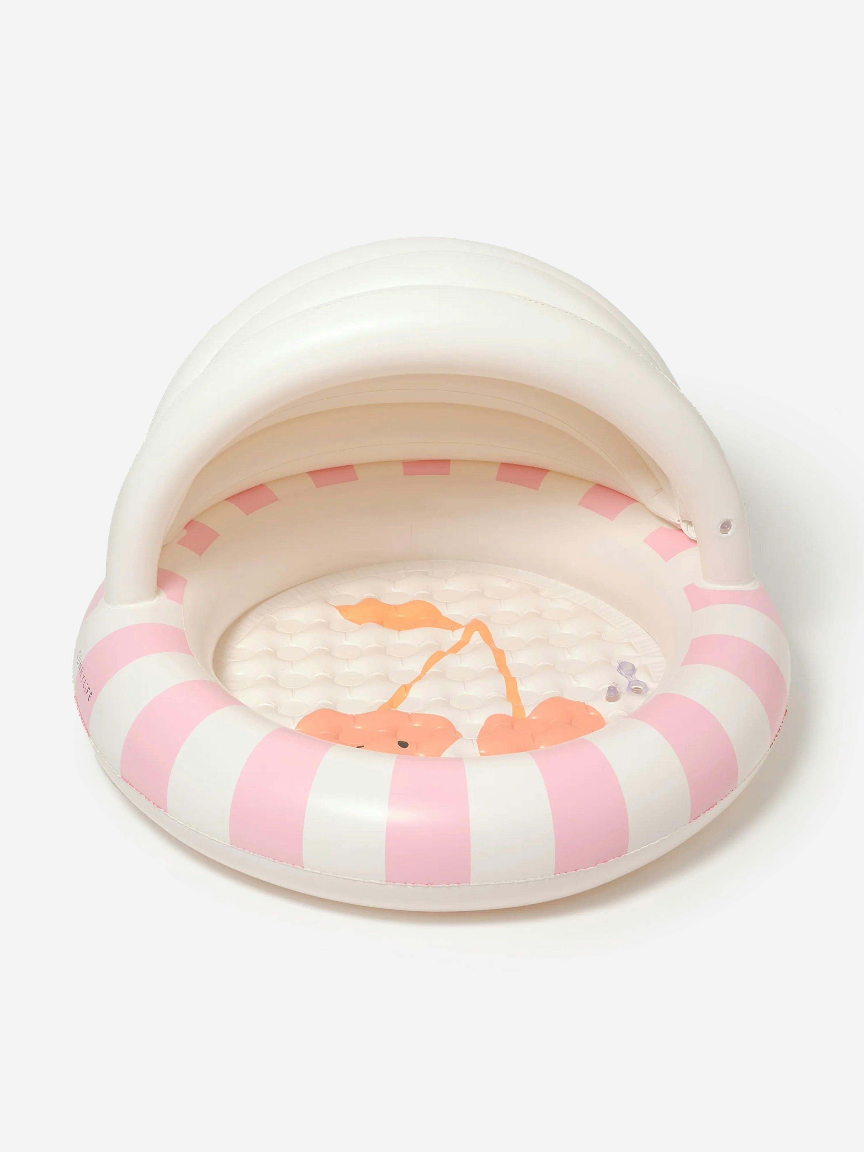 Sunnylife Girls Pink Inflatable Pool Cotton Candy Cherry In (120Cm) - One Size
