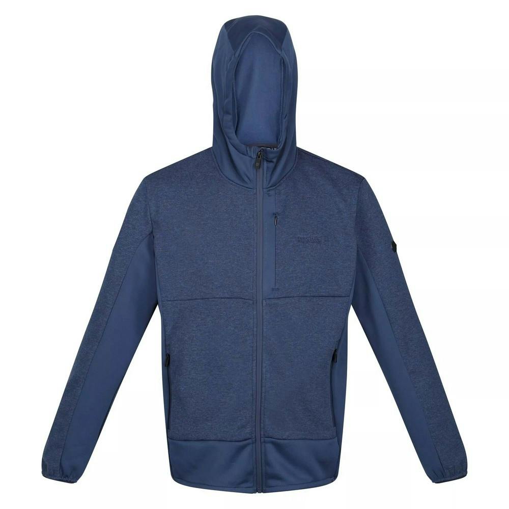 Regatta Men's Blue Bresdon Soft Shell Jacket - Admiral - Xxl - Admiral - 90% Polyester/10% Elastane