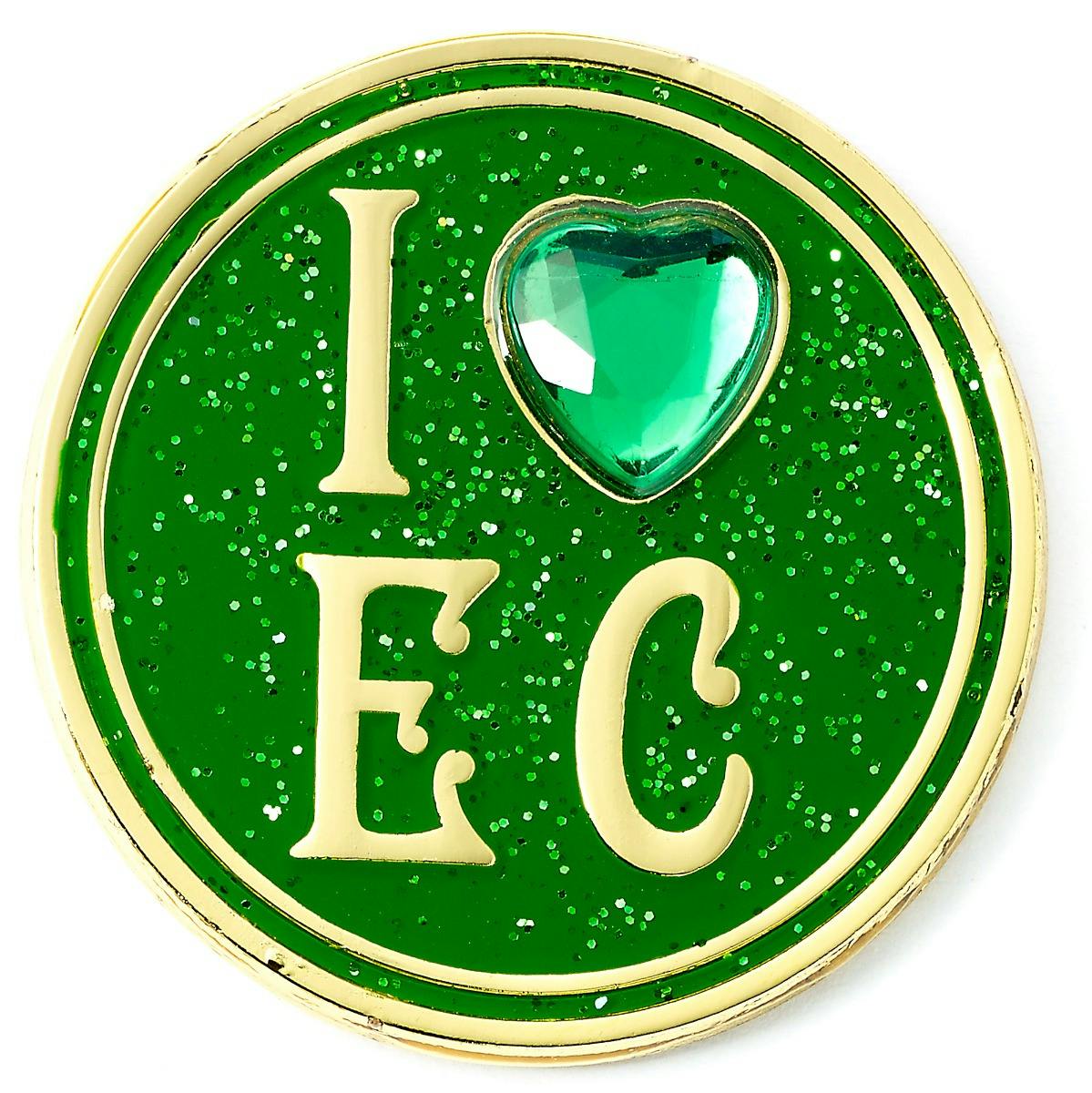 The Carat Shop Wicked I Love Emerald City Pin Badge