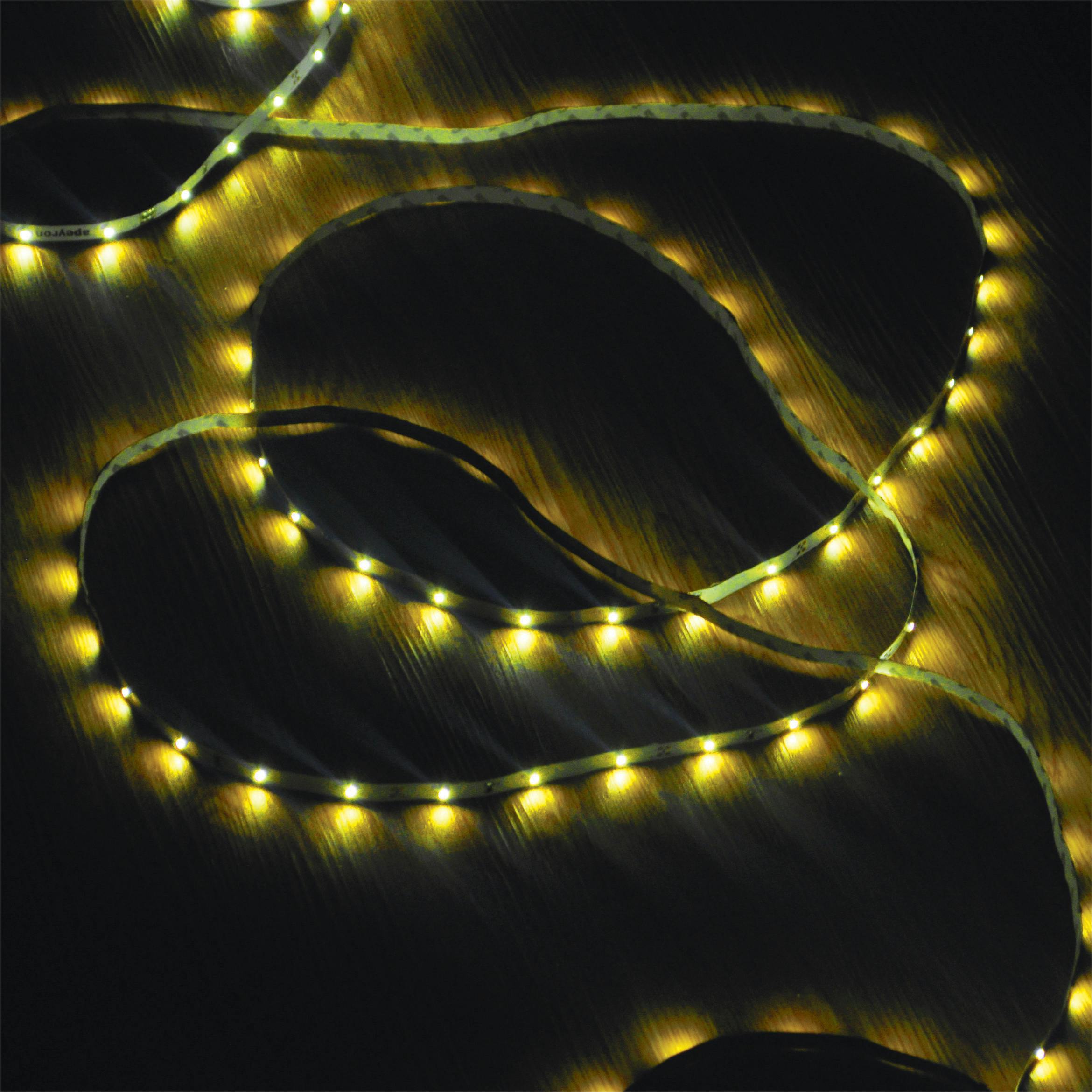 Rackhams Yellow/Light Led Tape 2X5m