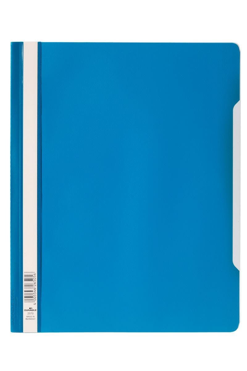 Rackhams Blue Clear View Project Folder Document Report File | 50 Pack | A4