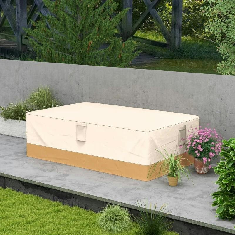Outsunny Garden Furniture Covers Waterproof, 600D Oxford Fabric With Vents - Image 6