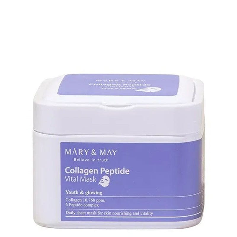 Mary & May Collagen Peptide Vital Mask 30Pcs
