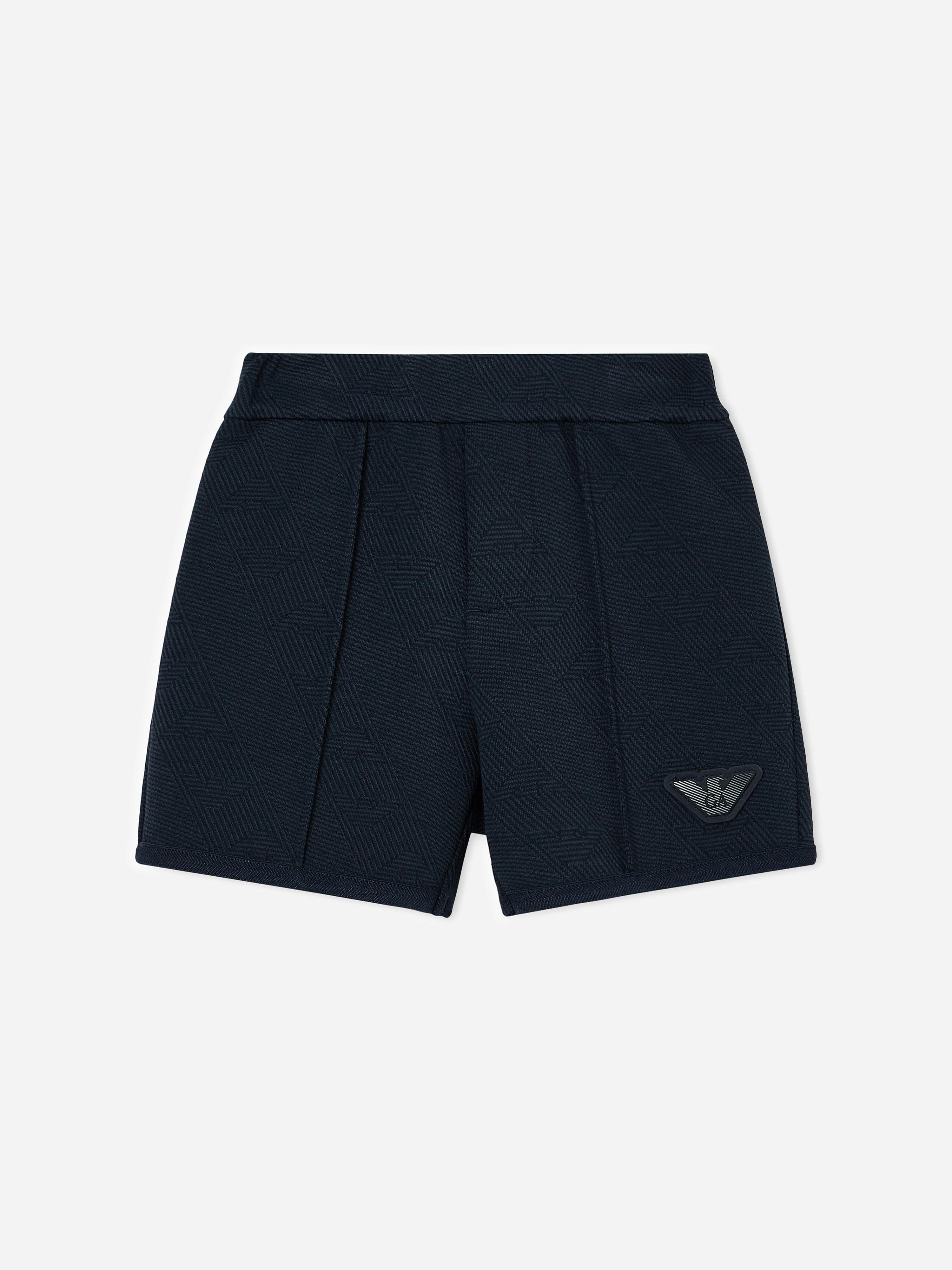 Emporio Armani Men's Baby Boys Eagle Logo Shorts In Navy - Navy - 12 Months