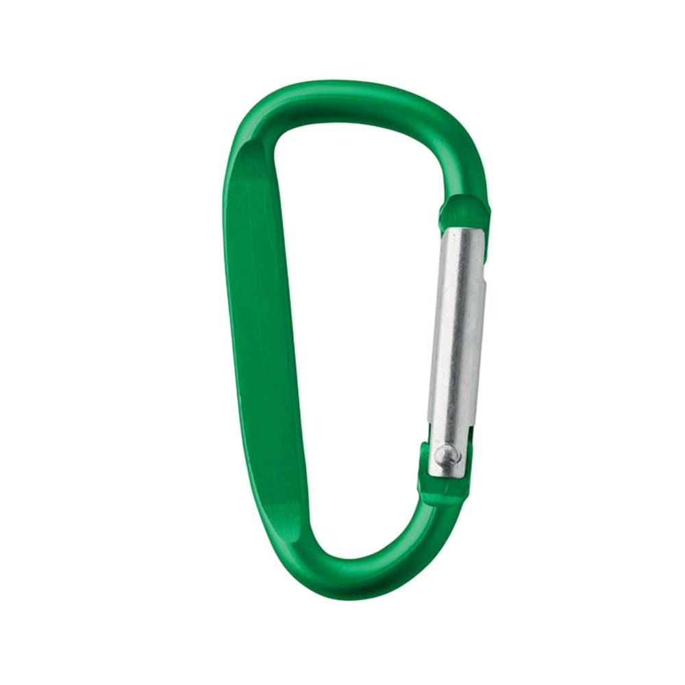 Midocean Green Gancho Clip-On Aluminium Carabiner - One Size