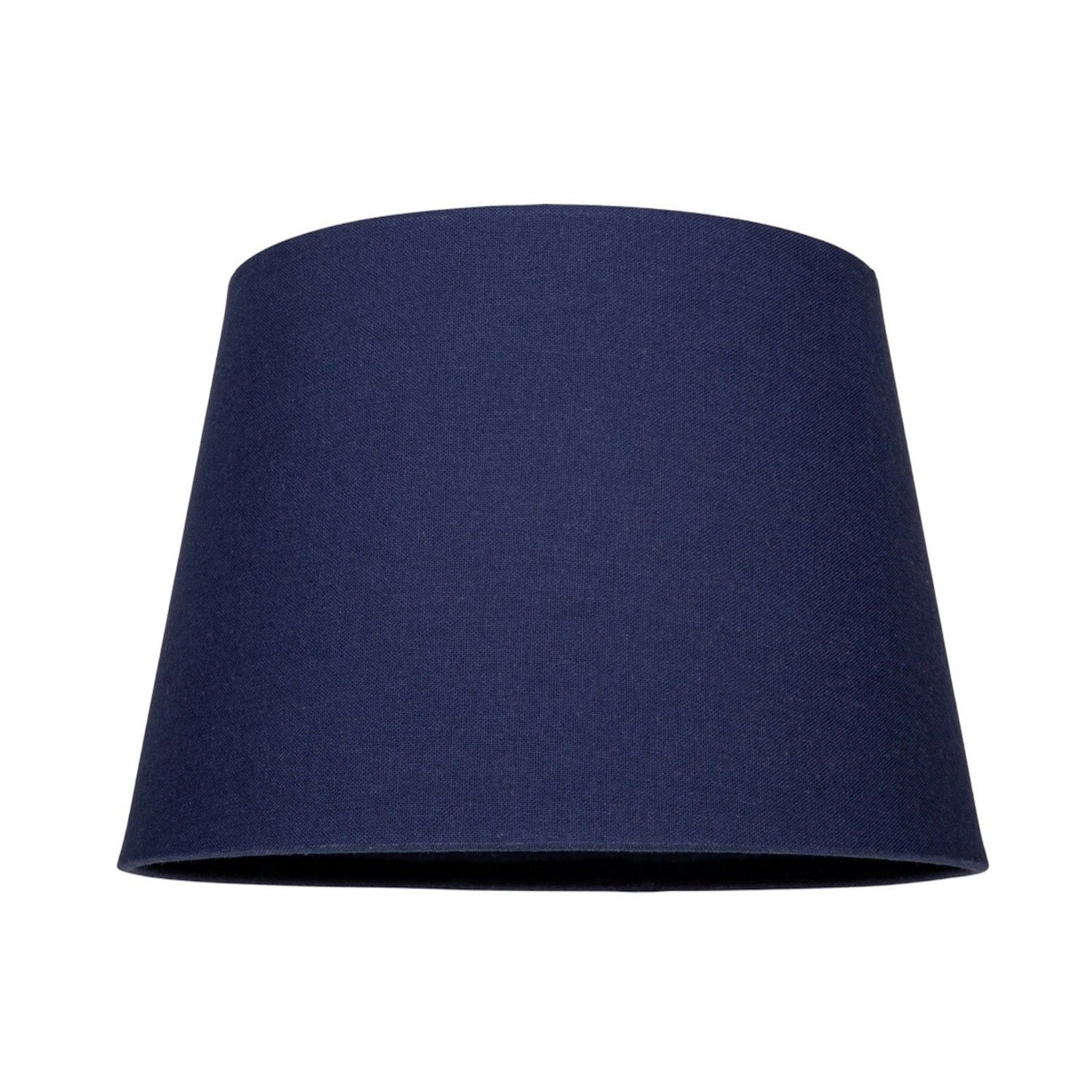 Rackhams Blue Traditional 8 Inch Midnight Linen Drum Table/Pendant Lamp Shade 40W Maximum