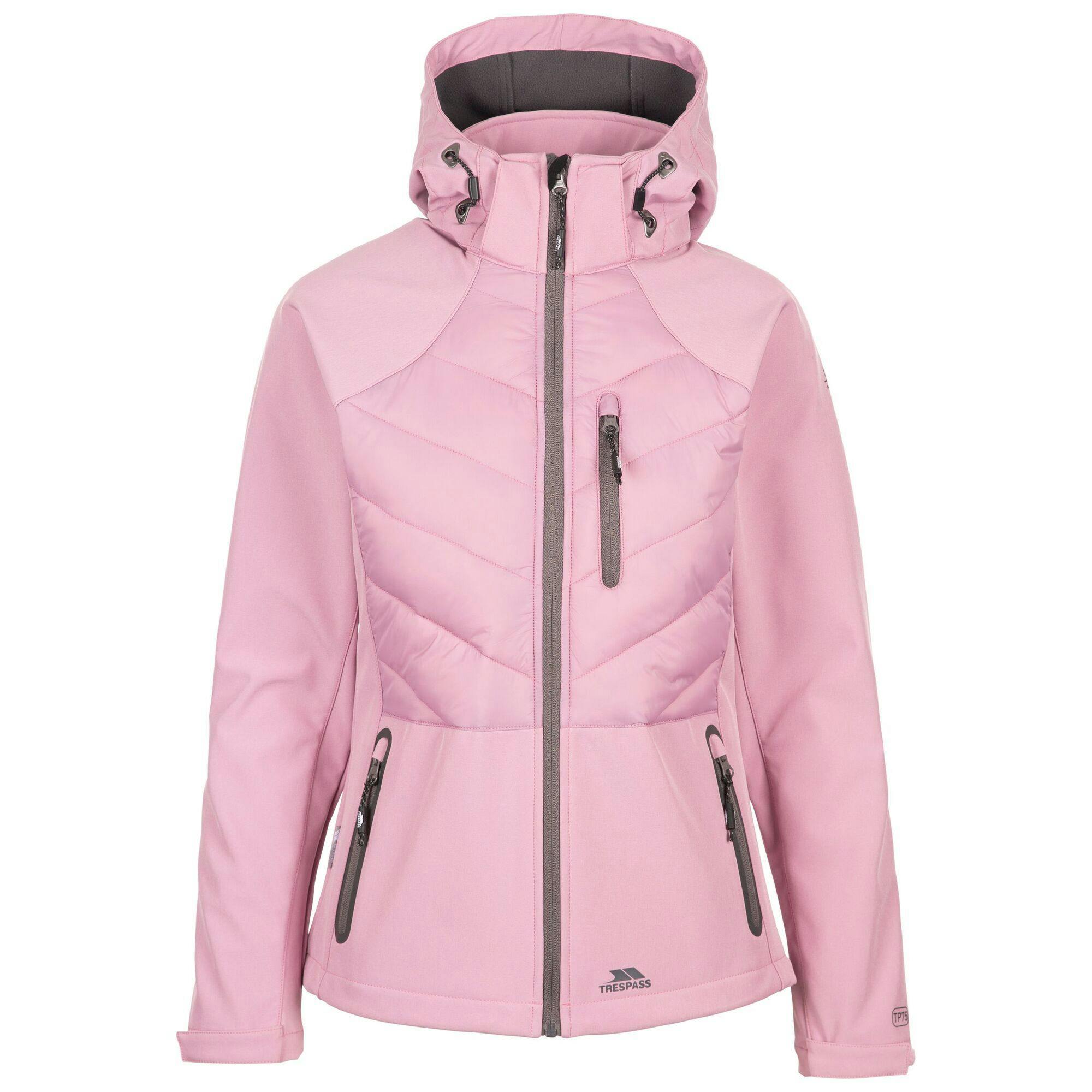 Trespass Women's Lilac Elvira Soft Shell Jacket - S - 100% Polyester