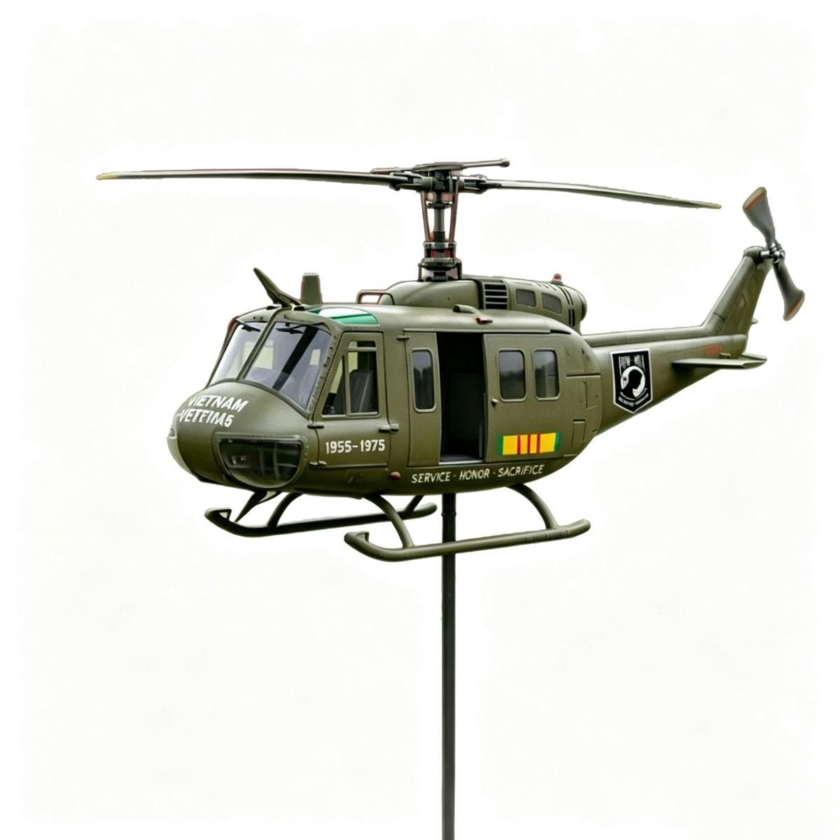 Rackhams Helicopter Wind Spinner - Model A (Helicopter)