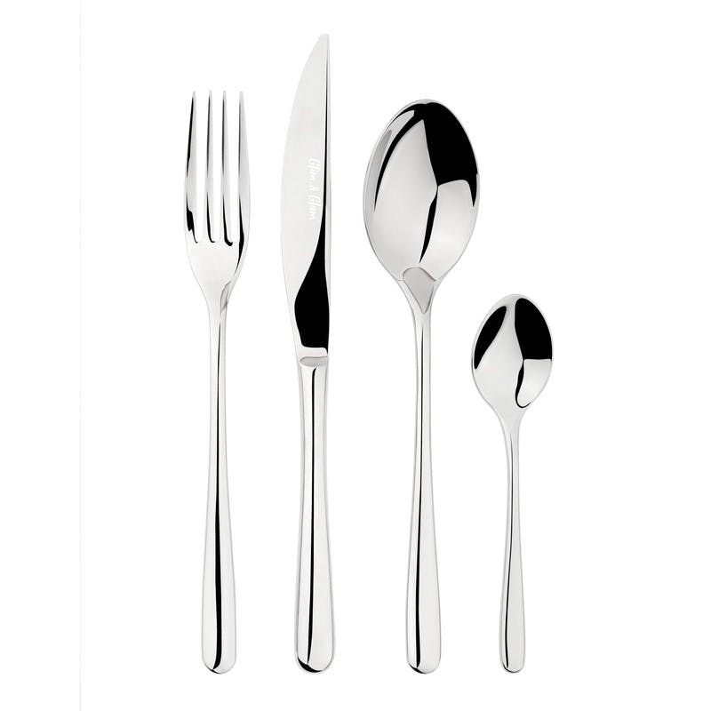 Glim & Glam Cutlery Sets Stainless Steel 18/8 4Pc Set Catering Sphere