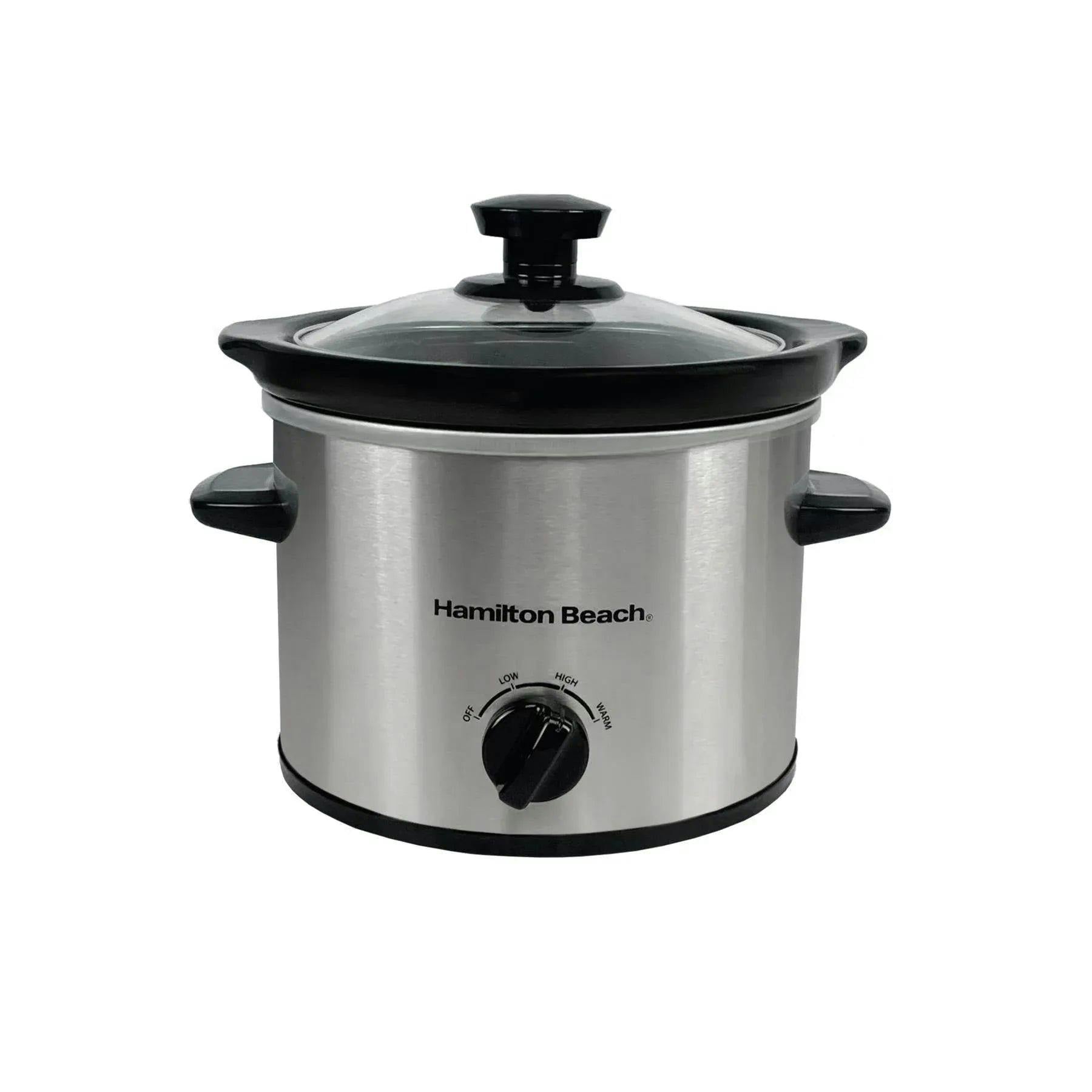 Hamilton Beach Silver The Mighty Mini 1.8L Slow Cooker - Image 5