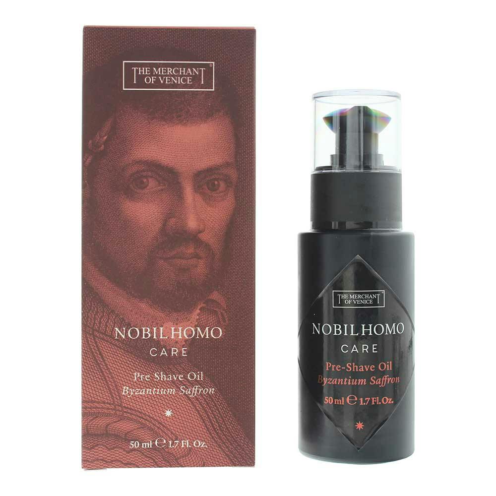 The Merchant Of Venice Nobil Homo Care Byzantium Saffron Pre-Shave Oil 50Ml