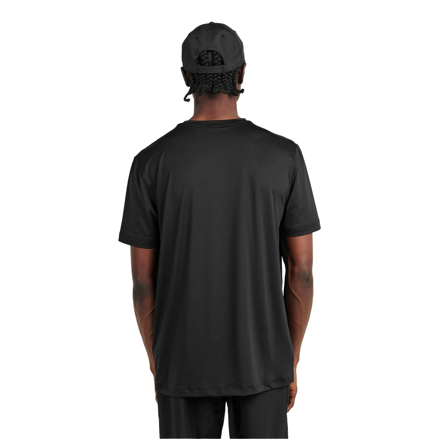 Boss Men's Black Competition Logo Crew Neck T-Shirt - S - 100% Cotton