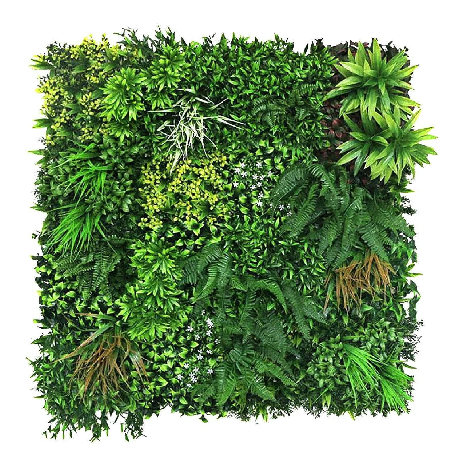 True Products Green Premium Artificial Wall Panel 1M X 1M - Spring