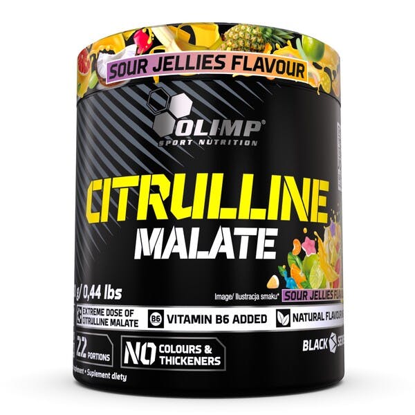 Olimp Citrulline Malate 200g Sour Jellies Flavour, 22 Servings - Image 4