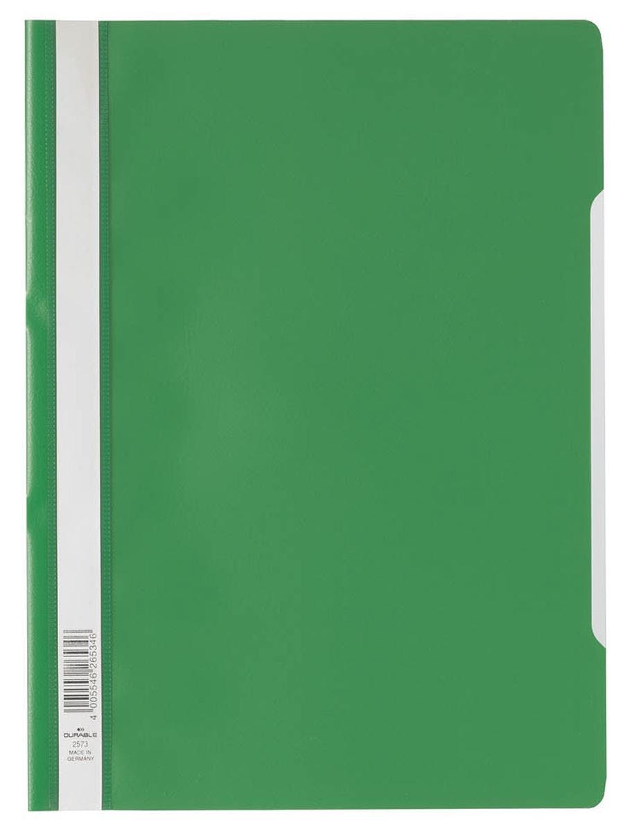 Rackhams Green Clear View Project Folder Document Report File | 50 Pack | A4