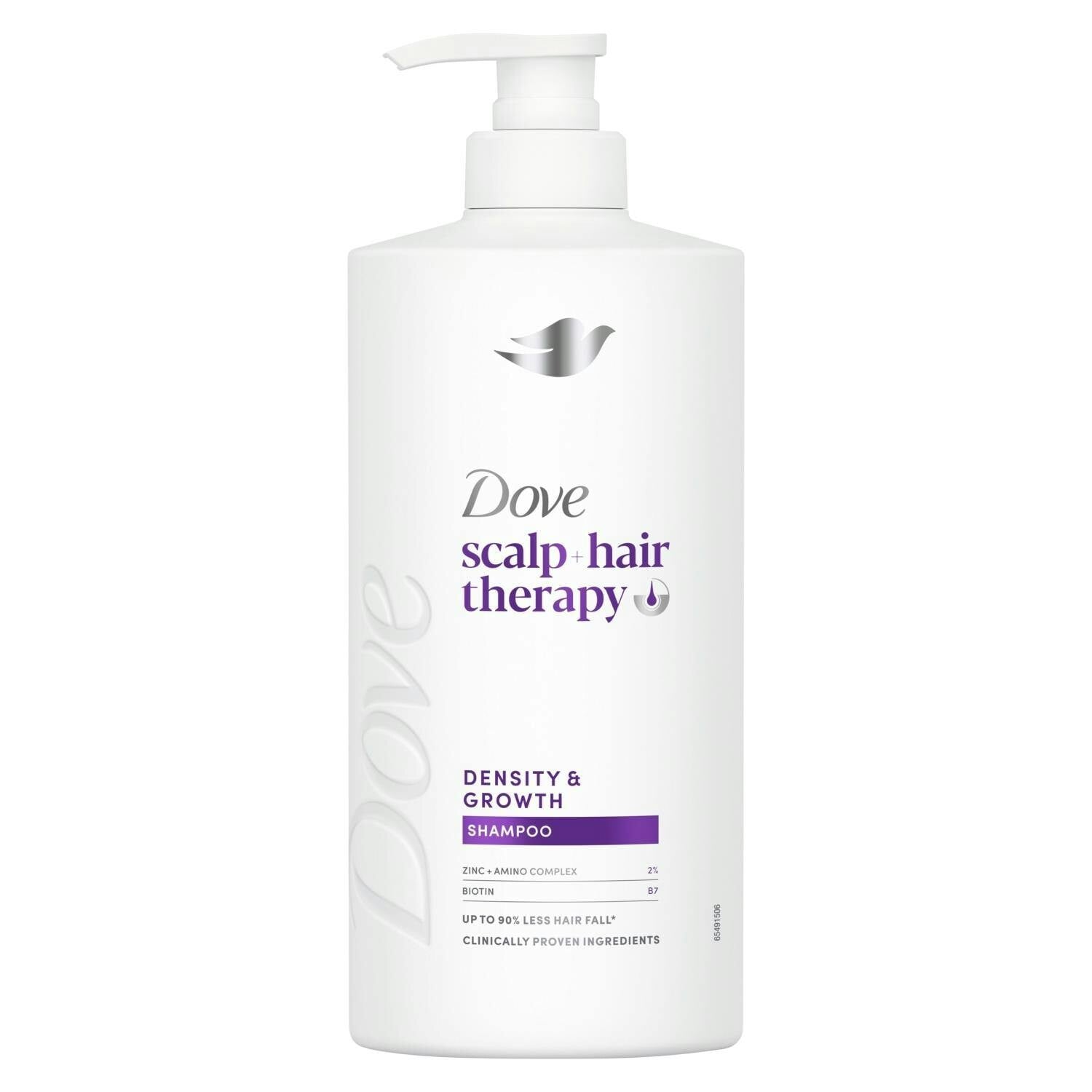 Dove Scalp+Hair Therapy Shampoo 3x700ml Density & Growth Amino Complex & Biotin - Image 7
