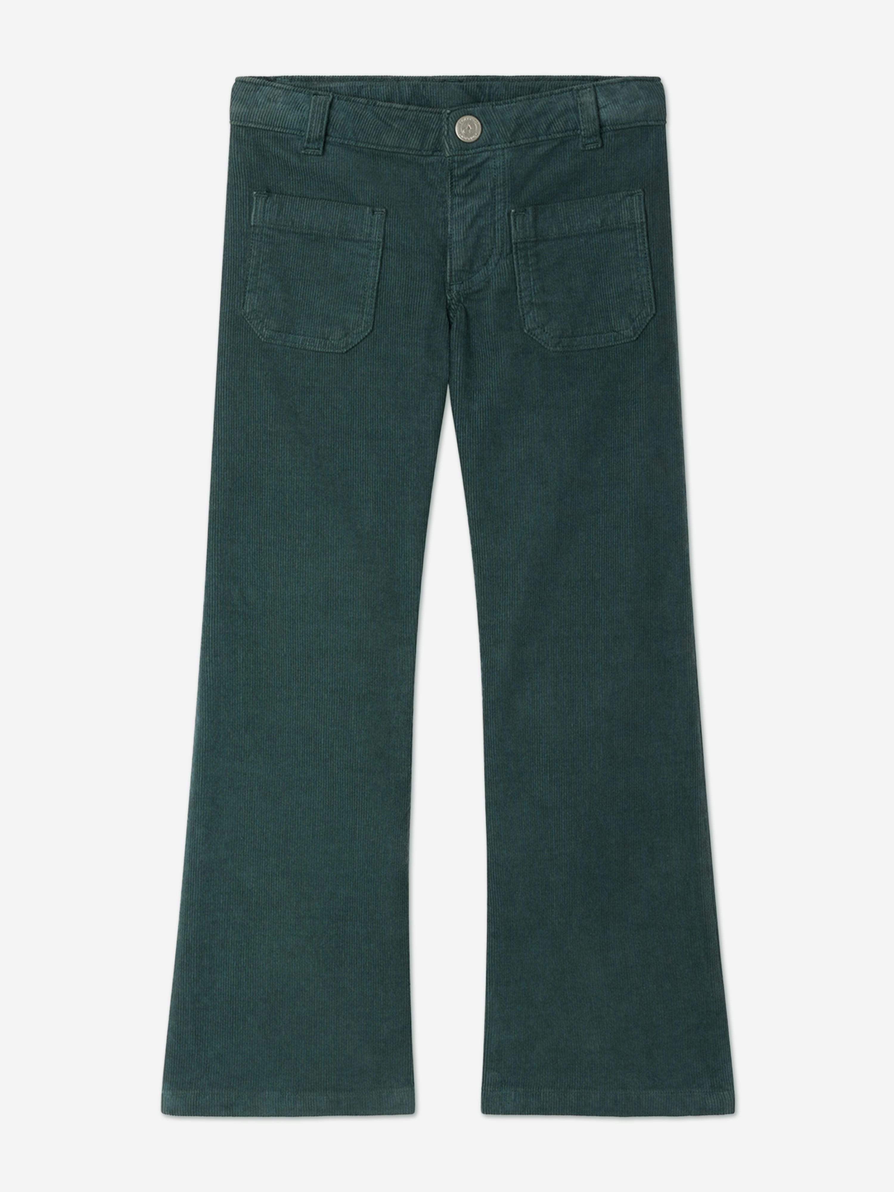 Bonpoint Girls Green Jennifael Trousers In - 10 Yrs