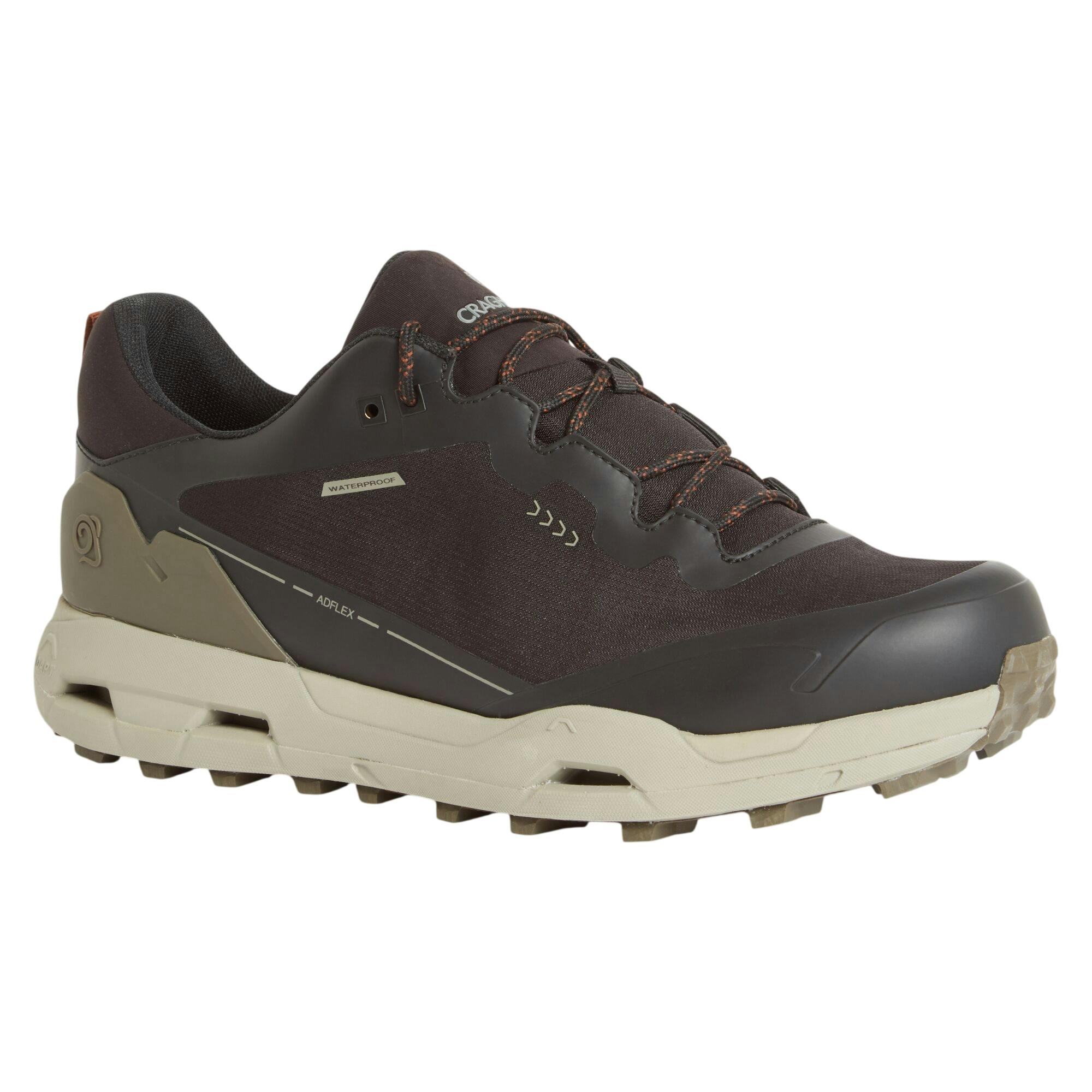 Craghoppers Unisex Black/Bronze Adult Adflex Low 2 Trainers - /Smoked - 11 Uk - /Smoked - 100% Mixed